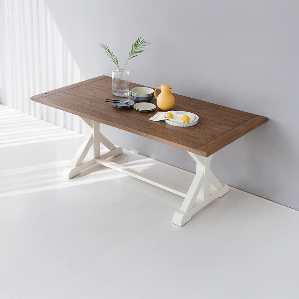 PORTLAND 테이블 190x100 G2461 앤틱화이트 1900mm, 앤틱화이트 2249.0344 이미지 7