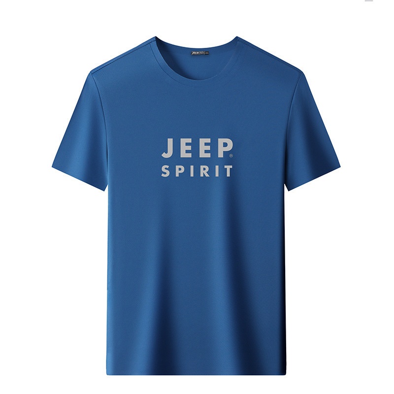 JEEP SPIRIT 남성 라운드 반팔티 드라이핏 기능성 쿨 반팔 티셔츠 - 상세 이미지 3