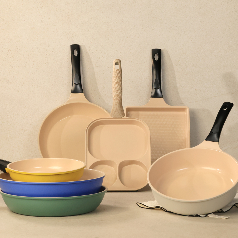 콕스타 리안 인덕션 용 세라믹 후라이팬 20cm 계란말이팬