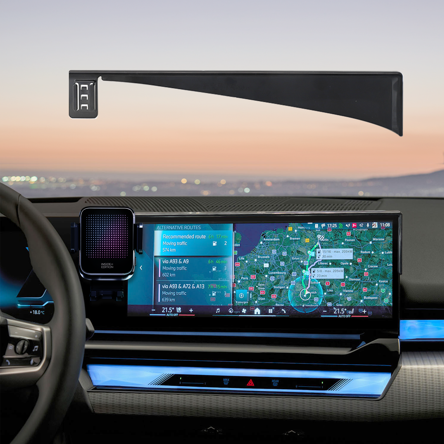 BMW5 G60 i5 전용 스크린 디스플레이 마운트 CLEC 거치대 2024년이후 - 상세 이미지 2