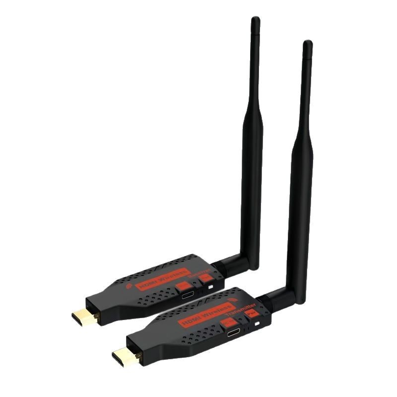 HDMI무선송수신기 모니터분배기 무선 50m 송신기 수신단 1080P 50m 신형 외관 - 상세 이미지 5