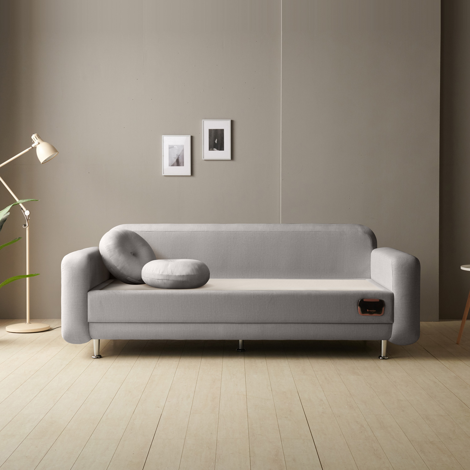 가보건강침대 F포그니SE 황토 밀양흙침대 세라믹볼 세라믹스 돌침대 3인용 패브릭 소파