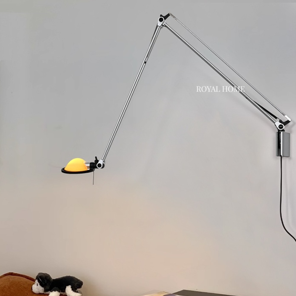루체 베르니체 벽등 월램프 독서 식물 관절조명 실버 30cm - 상세 이미지 5