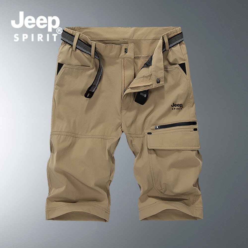 JEEP SPIRIT 지프 남성 여름 카고 반바지 - 상품 이미지