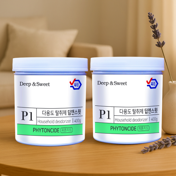 딥앤스윗 새집증후군 포름알데히드 제거 집 곰팡이 냄새 제거 피톤치드 400g, 3개 - 상세 이미지 3