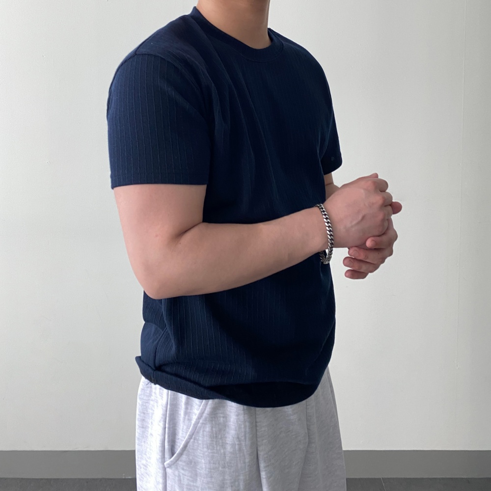 머슬핏반팔 쿨티셔츠 기능성반팔 - 상품 이미지