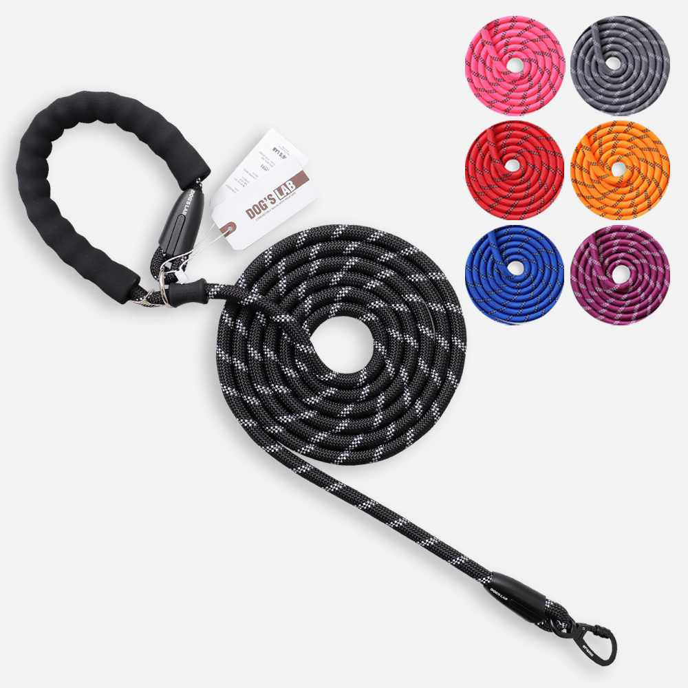 강아지 핸즈프리 리드줄 소형견 중형견 대형견 리드줄 산책줄 로프 PRO 8mm 3M