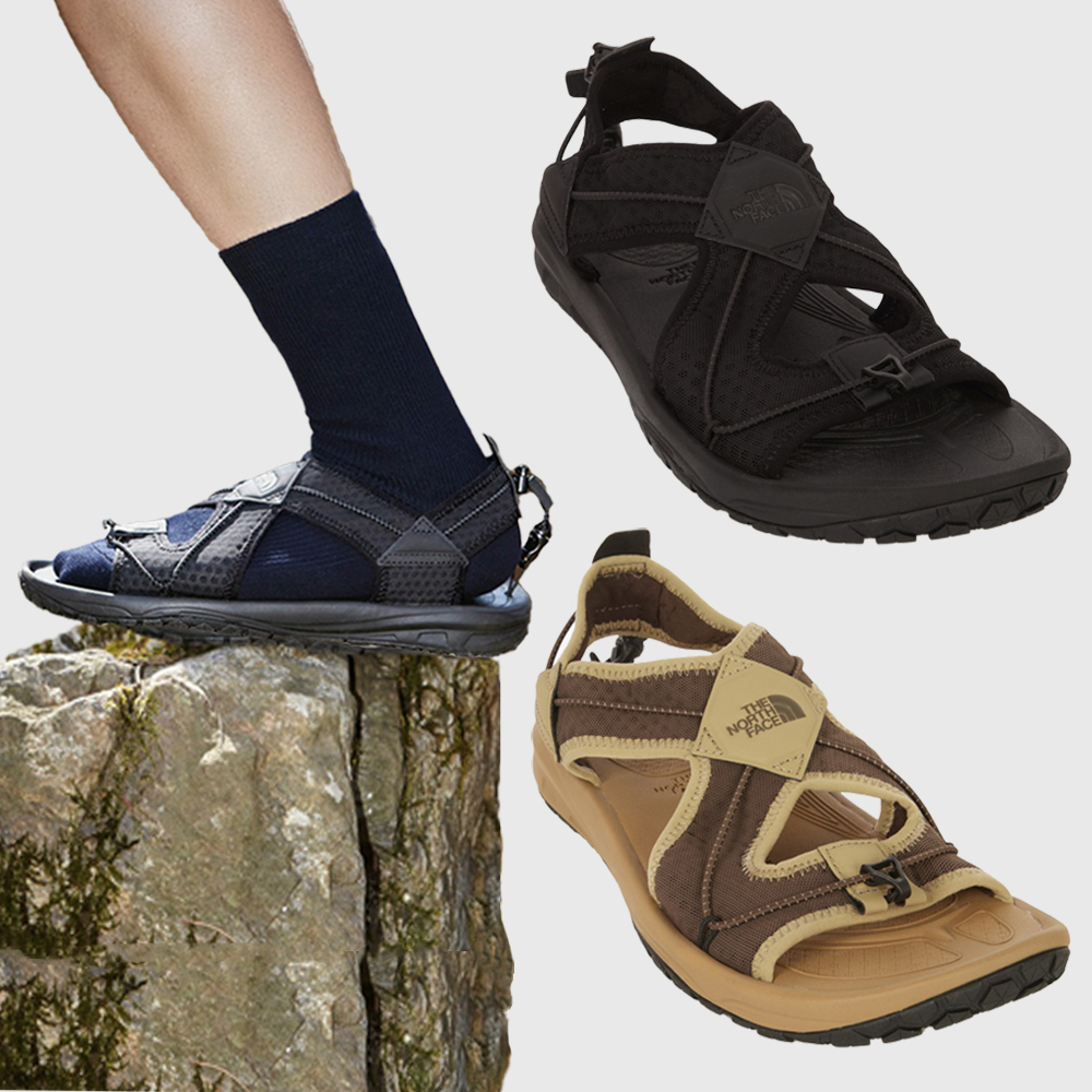 노스페이스 여름 경량 샌들 등산 스포츠 트레킹 샌달 NS82R15A