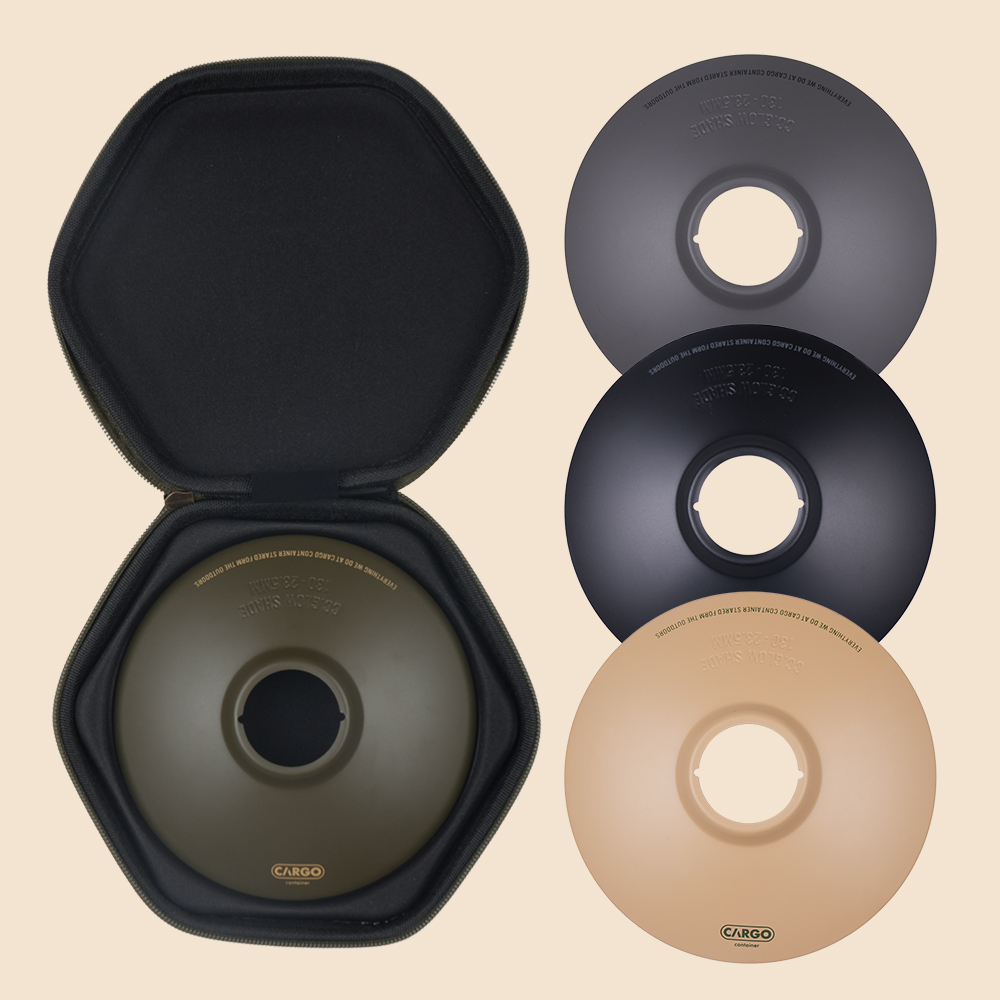 카고컨테이너 글로우 쉐이드 캠핑 에어라이트 랜턴 갓 조명 커버 골제로 호환