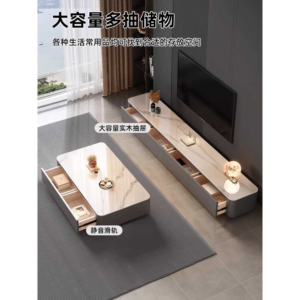 세라믹 거실테이블 사각 포셀린 소파 좌식 탁자 낮은 120cm - 상세 이미지 3