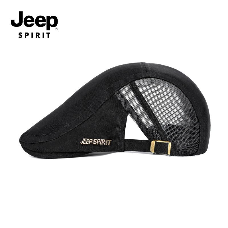 JEEP 지프 여름 메쉬 베레모 모자 남자 베이직 자외선차단모자 - 상세 이미지 3