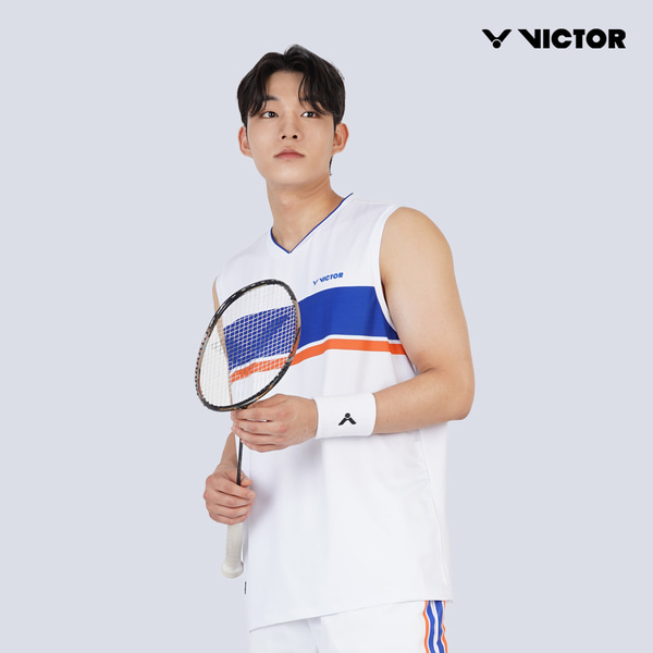 빅터 VICTOR 아울렛 Flex Pro Sleeveless 남성 민소매 25BGW100M 배드민턴 탁구 스쿼시 스포츠웨어 이미지 7
