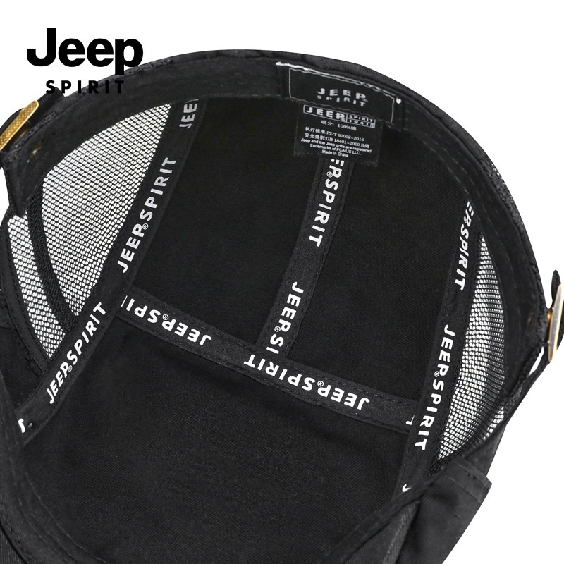 JEEP 지프 여름 메쉬 베레모 모자 남자 베이직 자외선차단모자 - 상세 이미지 5