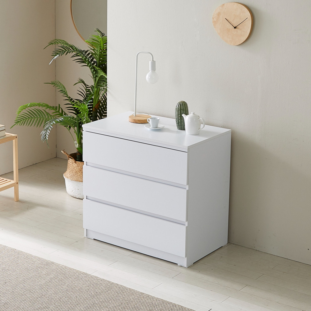 츄 3단서랍장800 광폭5단서랍장 와이드 속깊은 시스템 아일랜드 - 상세 이미지 5