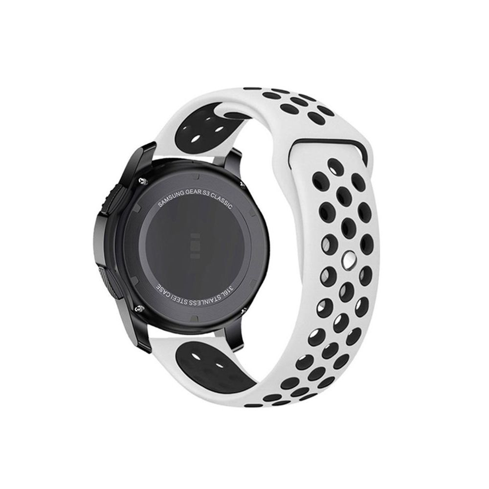 QCY 액티브 GX GS 22mm 스트랩 통기성 에어홀 실리콘 밴드 - 상세 이미지 3