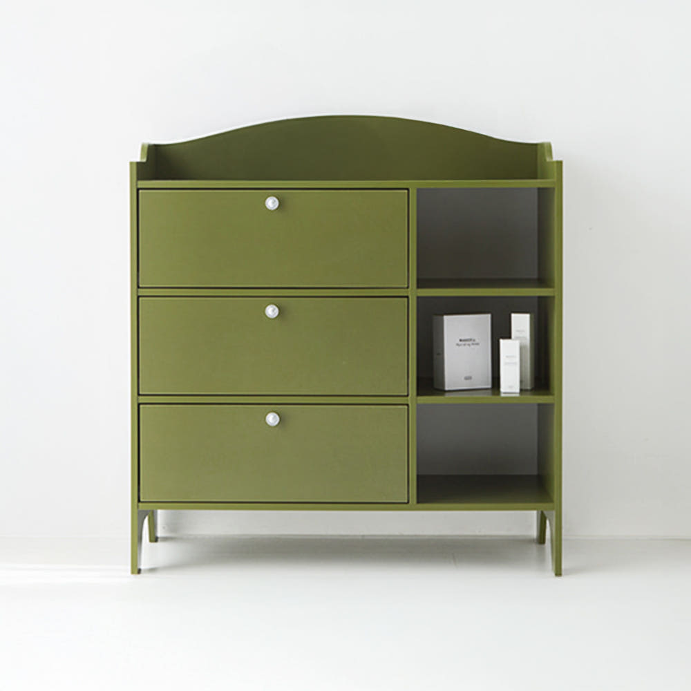 PIPAN 수납장 KS1007STB 1000x420x1080mm, 3단, 화이트 8447.5363 - 상세 이미지 4