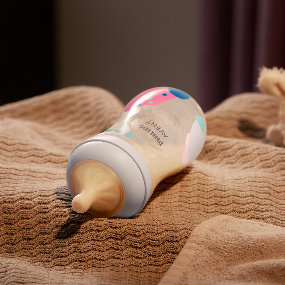 필립스아벤트 배앓이방지 아기편한 PPSU 젖병 260ml 4P (1m+ 젖꼭지 포함)