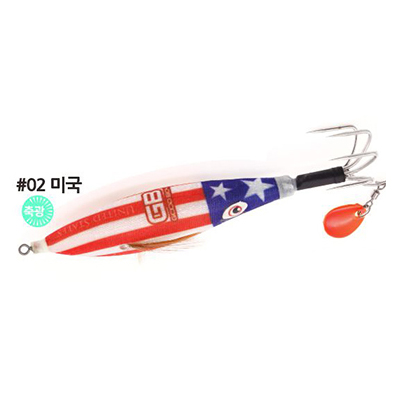 굿보이 GB 타코마루 블레이드 래틀 에기 TE-23 문어 쭈꾸미 갑오징어 02미국, 13cm - 메인 이미지