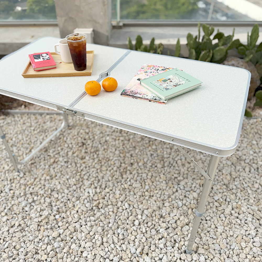 캠핑테이블(대) 120x60x55 62 70cm 3단폴딩