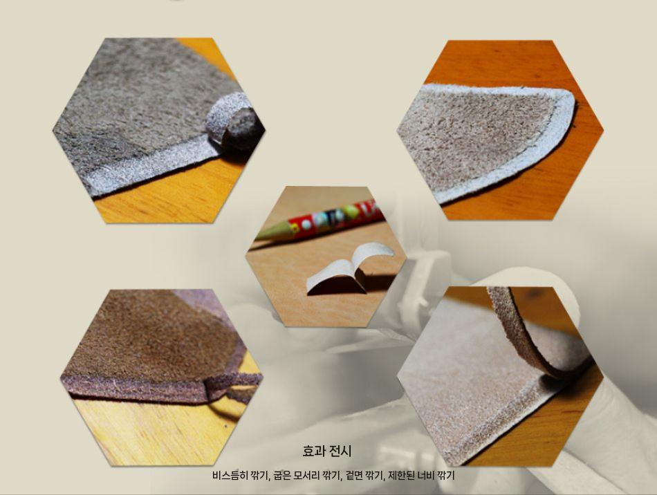 가죽 피할기 단일 상품 공예 손 피할 기계 소형 미싱 - 상세 이미지 5