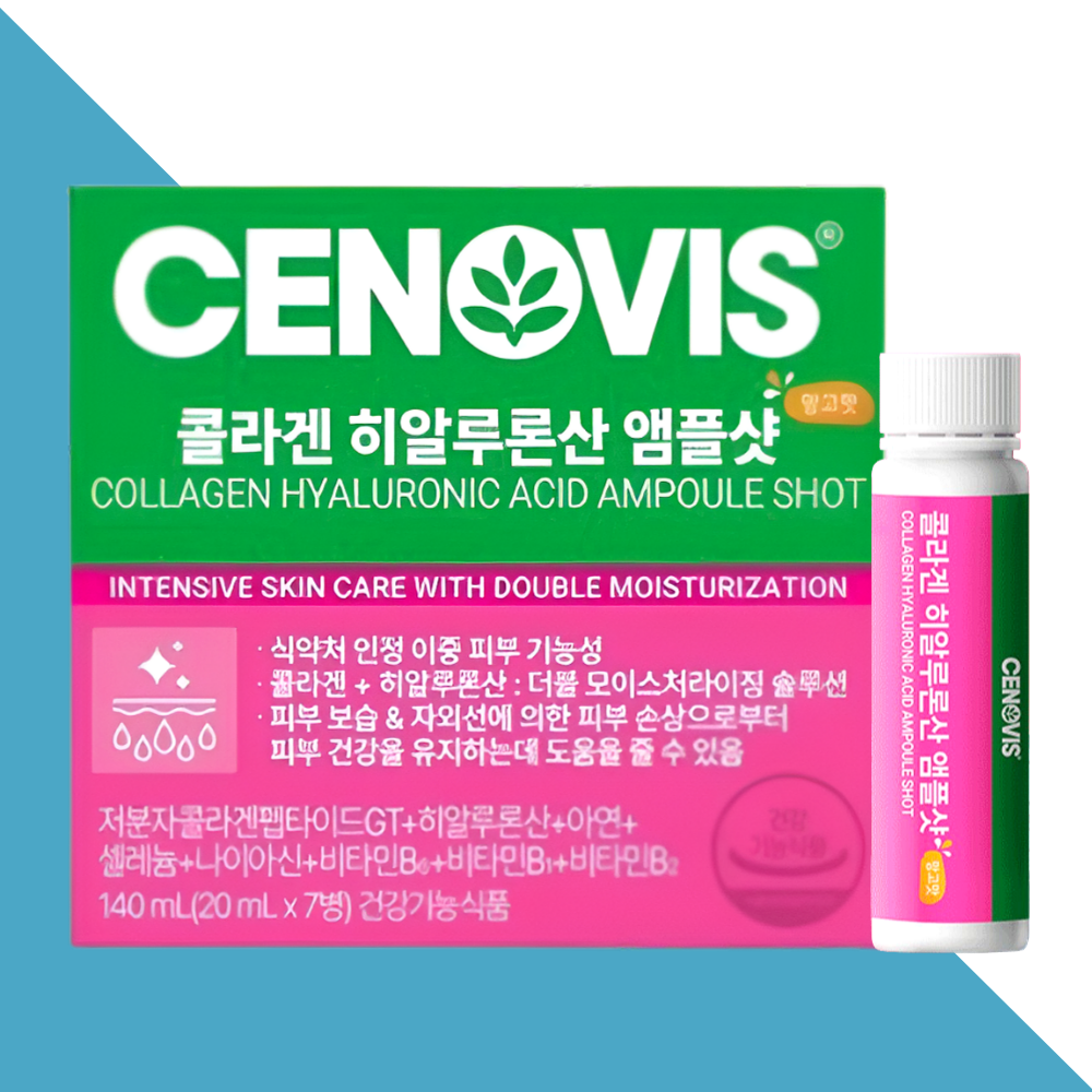 세노비스 콜라겐 히알루론산 앰플샷 저분자 콜라겐 펩타이드 7개입X1개 - 상품 이미지