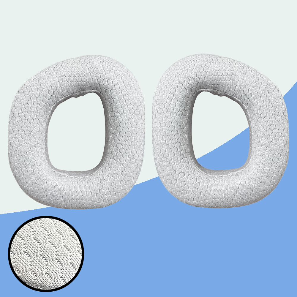 [호환] 커세어 HS80 이어패드 메쉬 화이트