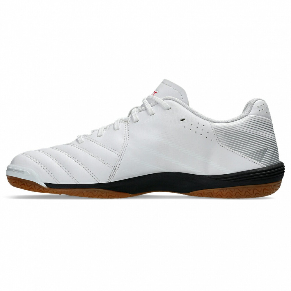 아식스 칼체토 WD 9 WD 축구화 풋살화 화이트/레드 1113A037 - 상세 이미지 3