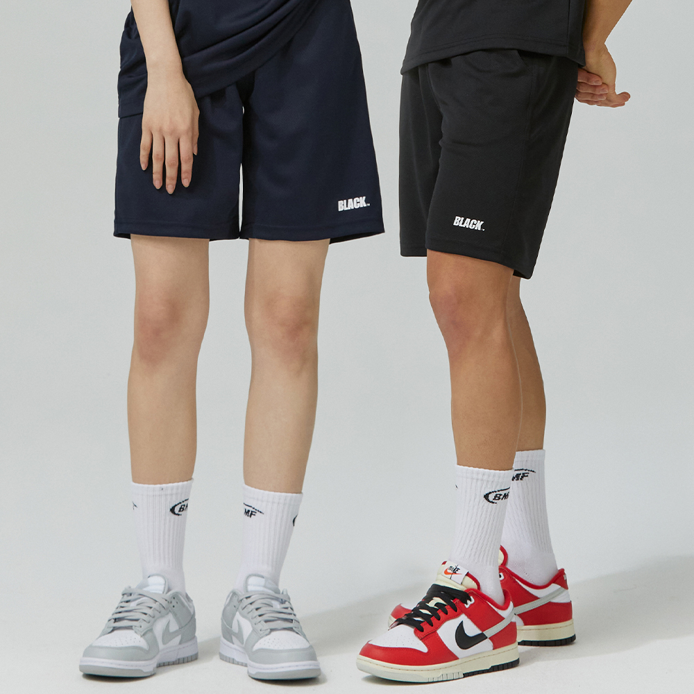 1+1 BLACK 운동반바지 트레이닝 헬스바지 밴딩 쇼츠 팬츠