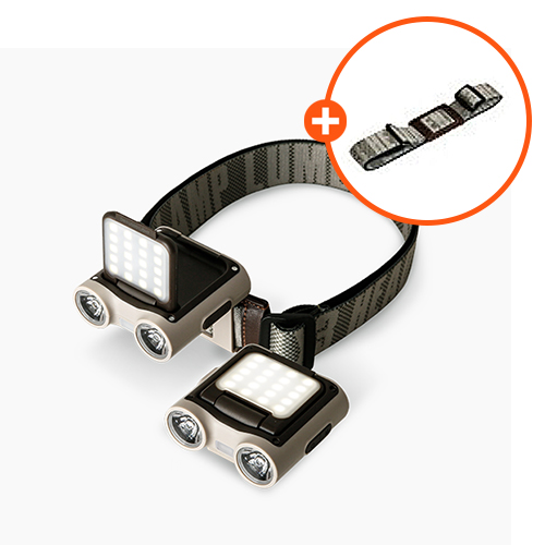 루메나 헤드랜턴 X3 캡라이트 캠핑 낚시 백패킹 등산용 LED