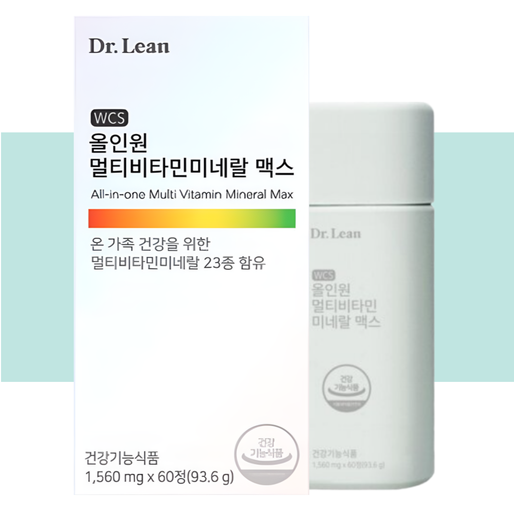 닥터린 올인원 멀티비타민 미네랄 맥스 종합 비타민 60정X1개 - 상세 이미지 5