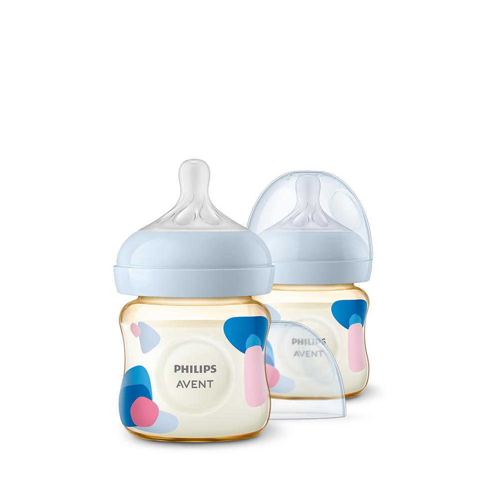 필립스아벤트 배앓이방지 신생아용 아기편한 PPSU 젖병 125ml 4P (0m+ 젖꼭지 포함)