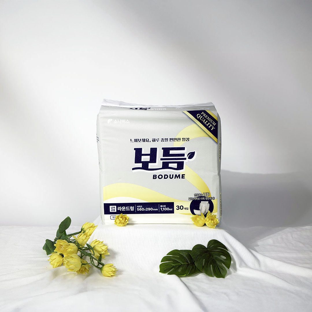 보듬 속기저귀 요실금패드 라운드형 29x56cm, 30개입, 8개 - 상세 이미지 4