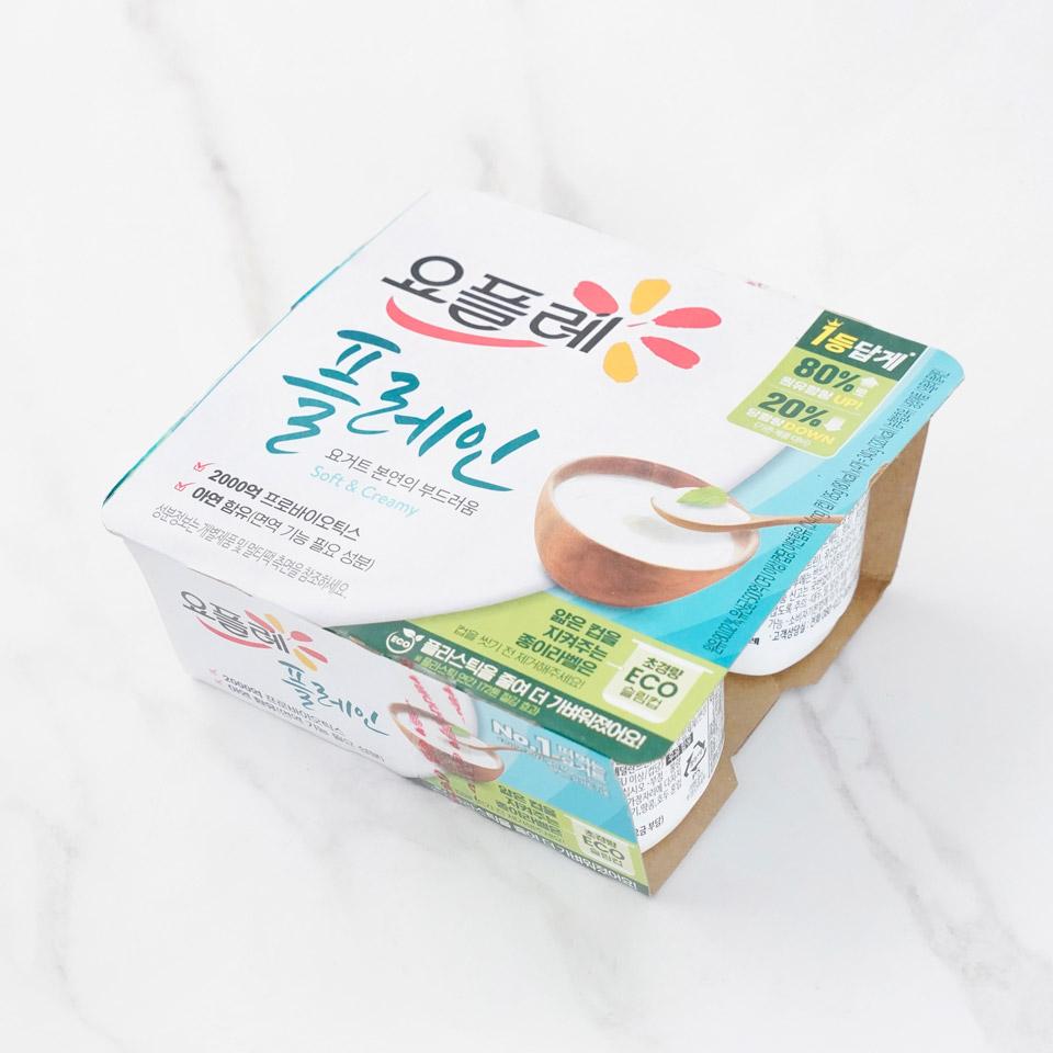 메가마트 빙그레 요플레 플레인 멀티 85gx4 - 상세 이미지 2