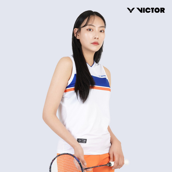 빅터 아울렛 Flex Pro 여성 민소매 25BGW100F 배드민턴 의류 스포츠 이미지 6