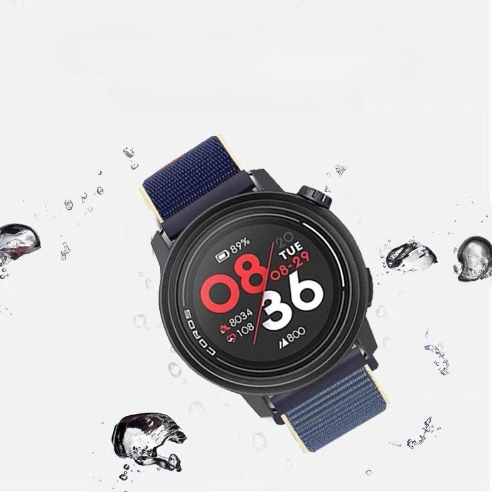 QCY 액티브 GX GS 22mm 스트랩 퀵 릴리스 나일론 밴드 - 상세 이미지 3