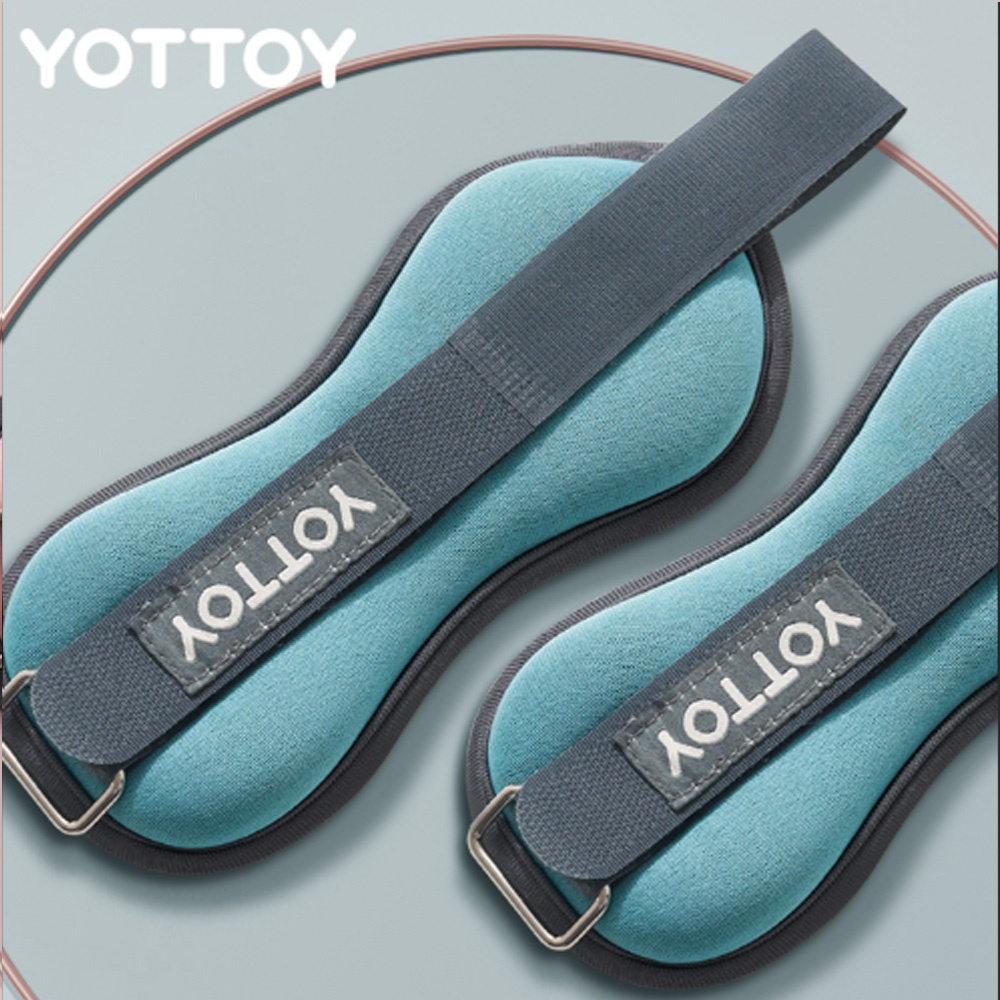 YOTTOY 요토이 손목 발목 중량밴드 모래주머니 고강도 걷기운동 2개입 0.5kg 1kg - 상세 이미지 4