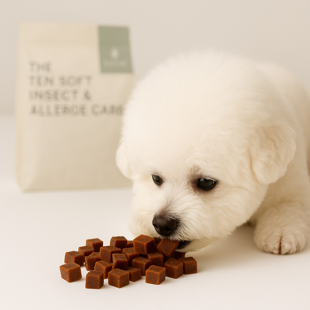 저지방사료 강아지 체중조절 곤충 사료 미니 비숑 토이 푸들 1kg