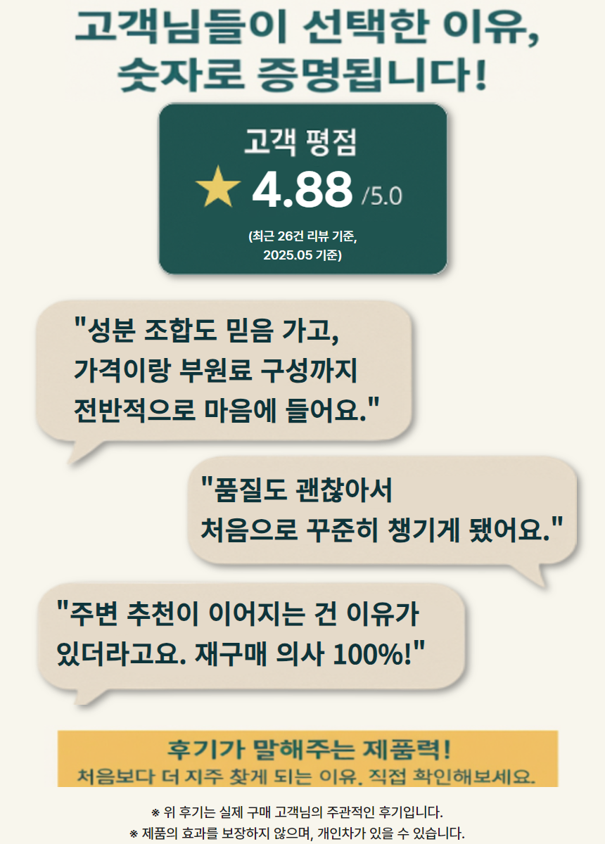 프로테오글리칸 2개월분 연어코연골 추출물 600mg 비변성 2형콜라겐 콘도로이친 브리오웰 - 상세 이미지 4