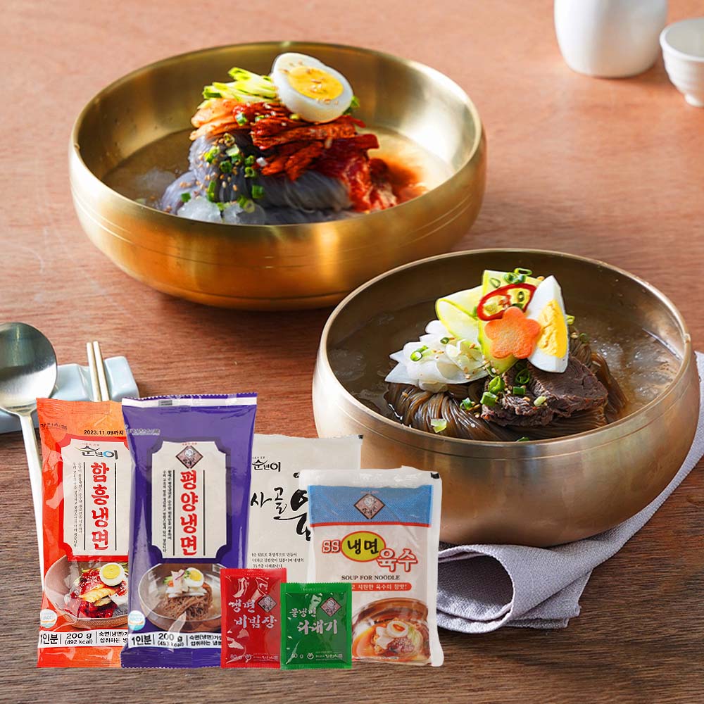 순년이 냉면, 냉면 후기, 함흥냉면 밀키트, 평양냉면 밀키트, 가성비 냉면 추천