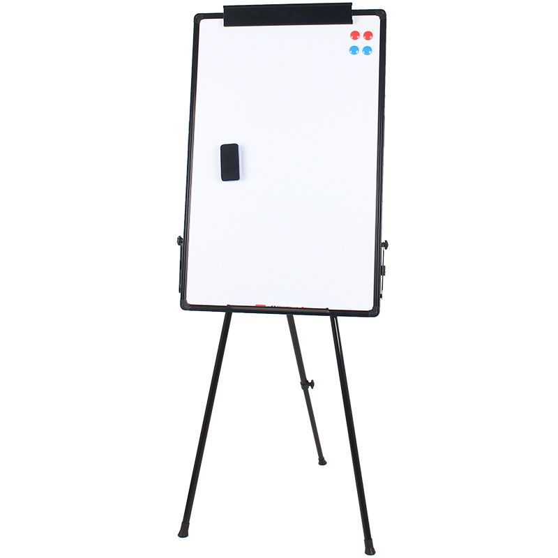 접이식 화이트보드 스탠드 칠판 학교 회사 메모보드 50x70cm 단면 화이트보드 - 상품 이미지
