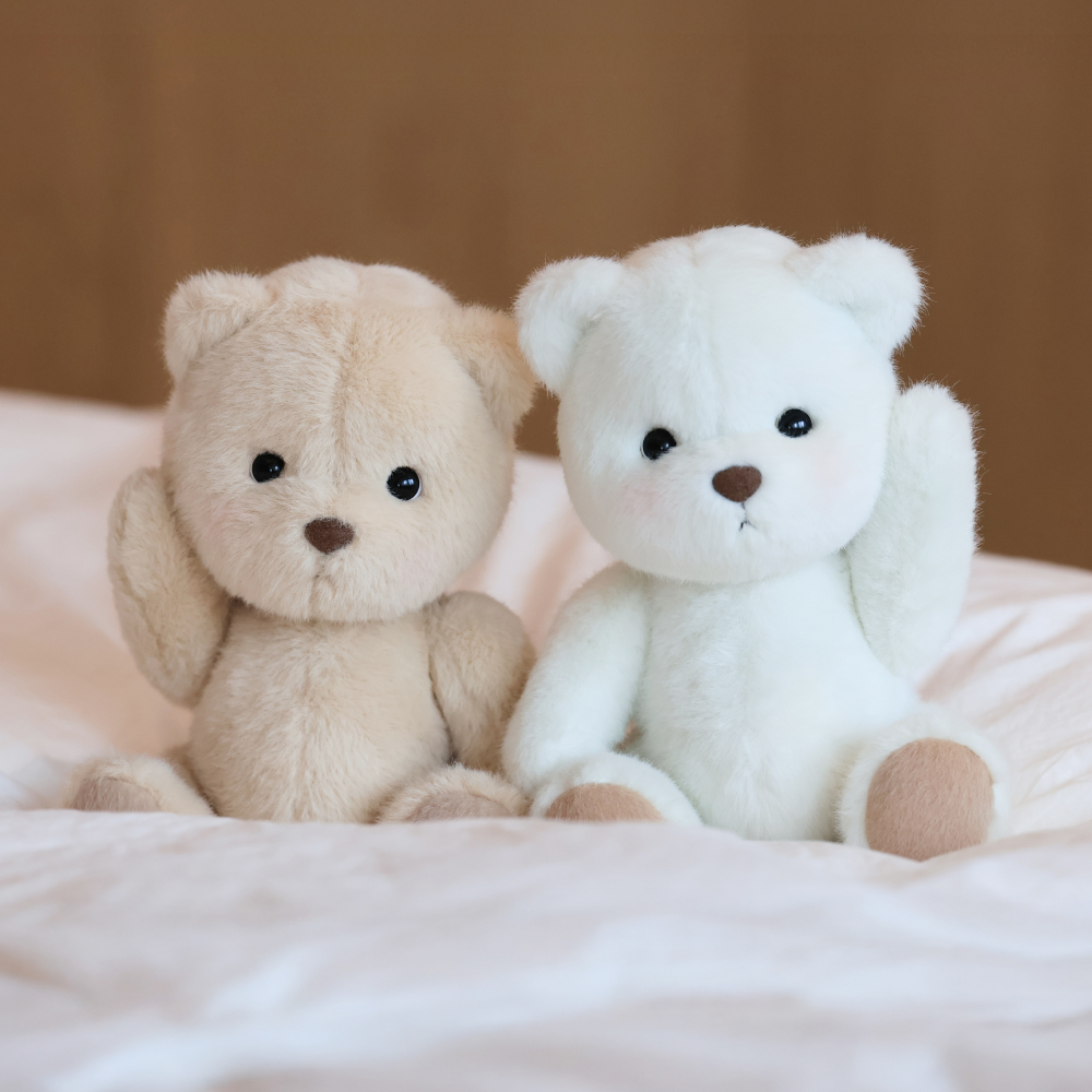 테디테일즈 레나베어 단모 S 애착인형 관절 곰인형 곰돌이 아기 곰 인형