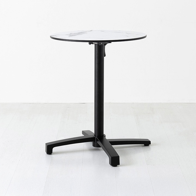 라네트 원형테이블 D60 HPL D형 600mm, 블랙 0099.0014