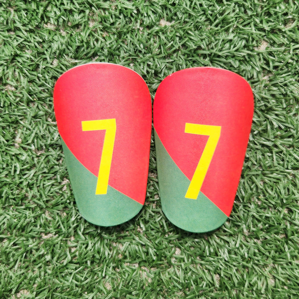 미니 신가드 정강이보호대 초령량 7그린레드