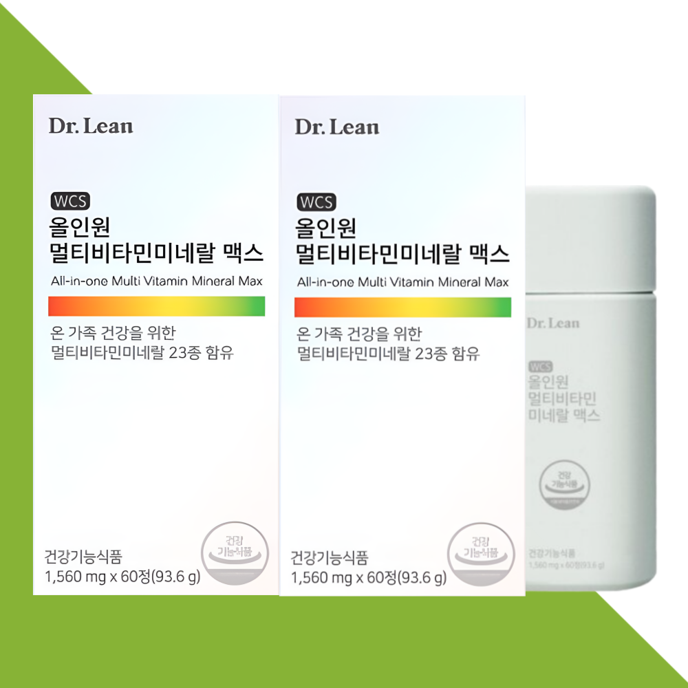 닥터린 올인원 멀티비타민 앤 미네랄 맥스 종합비타민 60정X2박스 - 상세 이미지 5