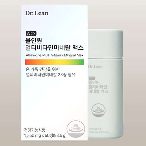 닥터린 올인원 멀티비타민 미네랄 맥스 종합 비타민 60정X1개 - 상세 이미지 2