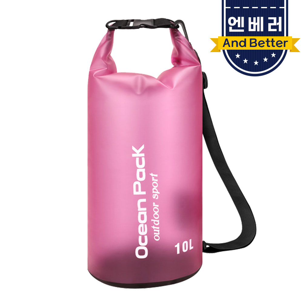 수영가방 방수 샤워가방 아쿠아 드라이백 수영복 파우치 비치백 10L - 상세 이미지 4