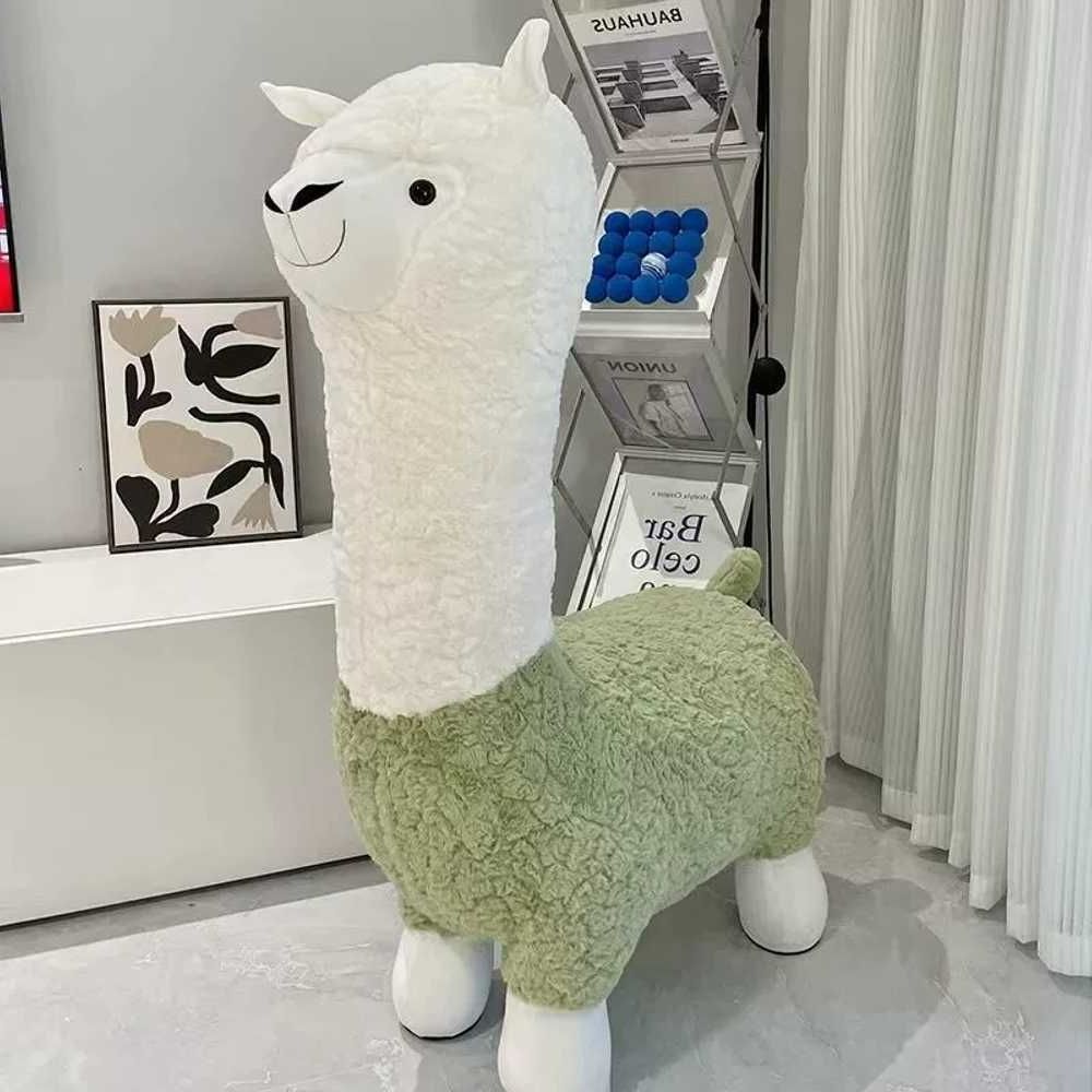 대형 인형 스툴 거실 동물 애착 선물 장식품 - 상세 이미지 2