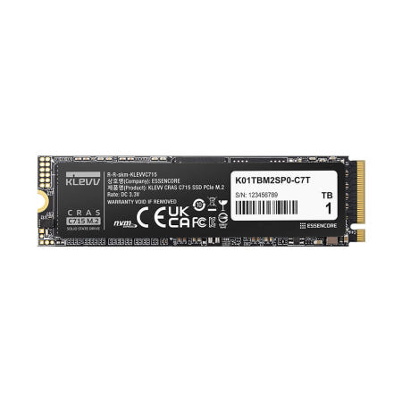 에센코어 KLEVV CRAS C715 M.2 NVMe 1TB