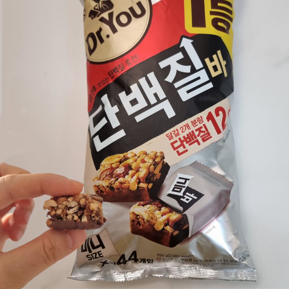 닥터유 단백질바 미니 44개 운동 간식 에너지바 - 상품 이미지