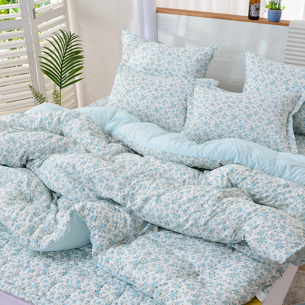 모달 이불 먼지없는 알러지케어 옥수수솜 사계절 두꺼운 겨울 차렵 이불 SS